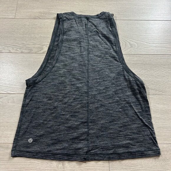 Lululemon Cardio Squad Tank II Heathered Black - Picture 6 of 10